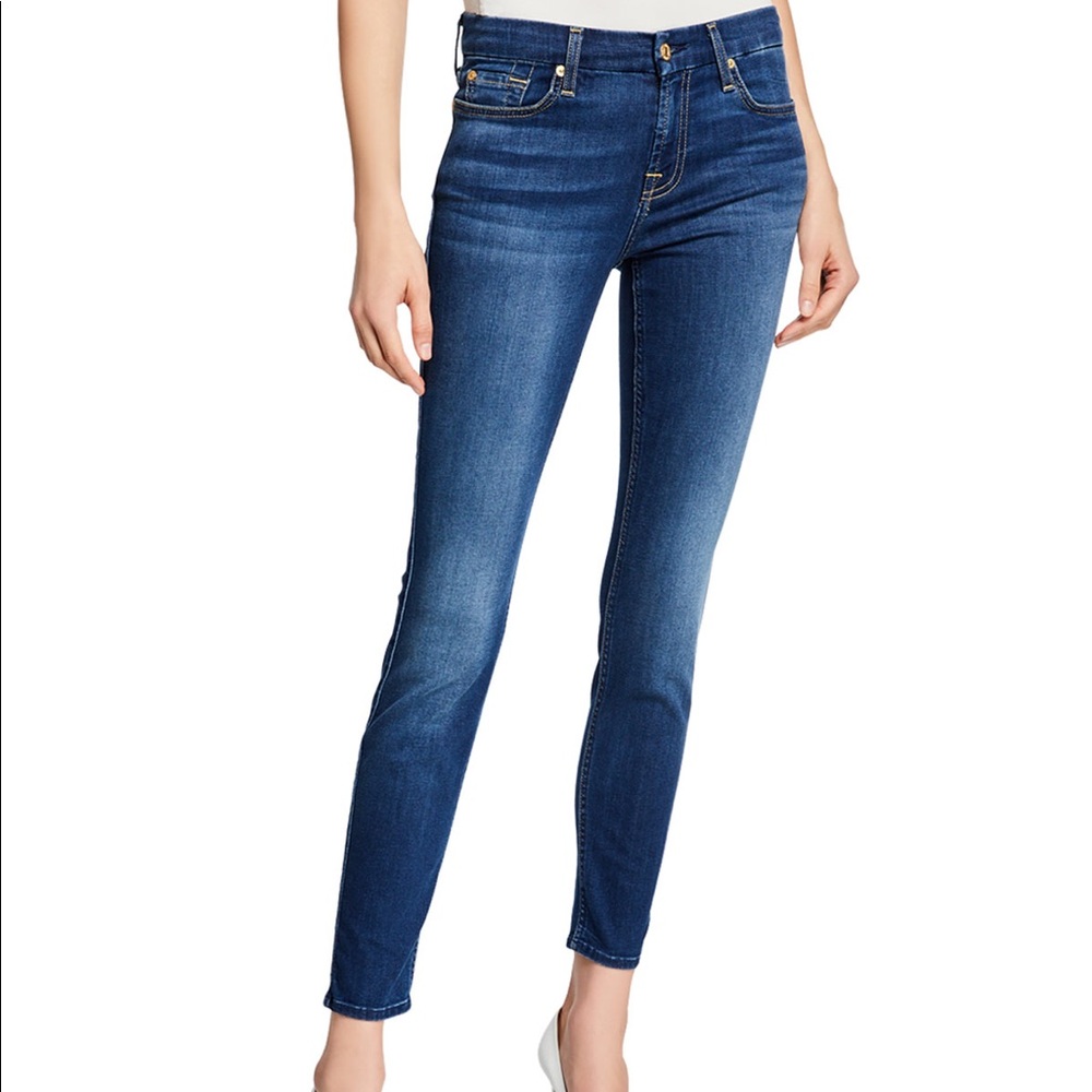 7 For All Mankind Bair Ankle Skinny in Duchess Size 24